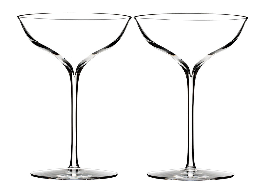 Waterford Elegance Champagne Belle Coupe Pair - Millys Store
