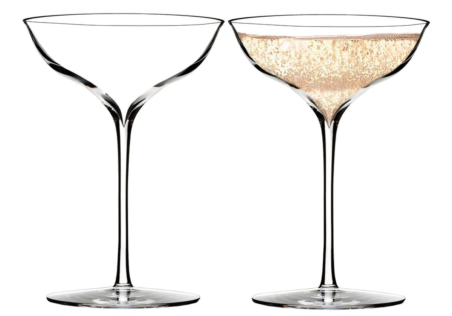 Waterford Elegance Champagne Belle Coupe Pair - Millys Store