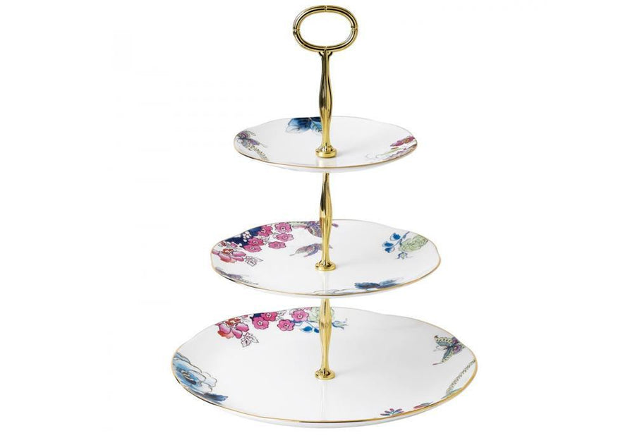 Wedgwood Butterfly Bloom 3 Tier Cake Stand - Millys Store