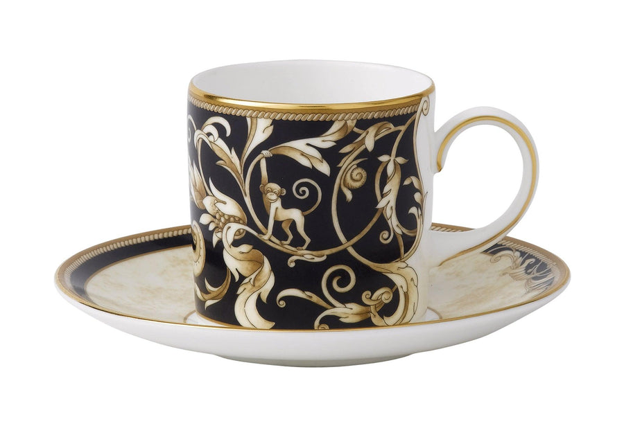 Wedgwood Cornucopia Coffee Cup Can and Saucer Can - Millys Store