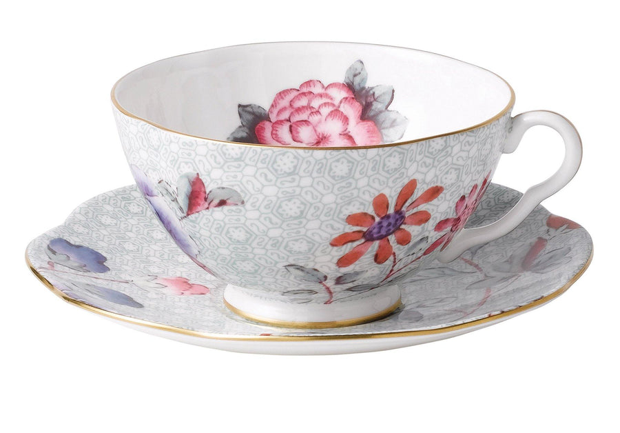Wedgwood Cuckoo Cup & Saucer Green - Millys Store