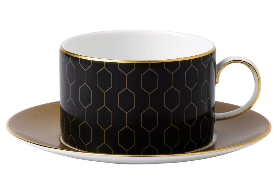 Wedgwood Arris Teacup And Saucer Honeycomb - Millys Store