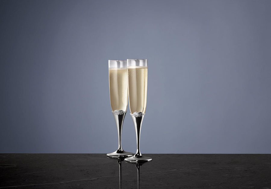Wedgwood Vera Wang Infinity Pair of Toasting Flutes - Millys Store