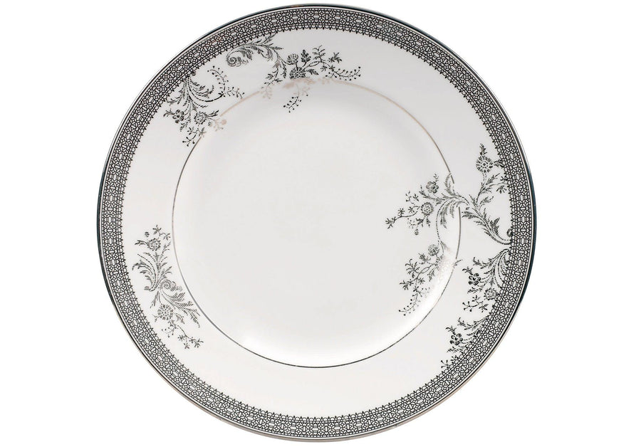 Wedgwood Vera Wang Lace Platinum Plate 20cm - Millys Store