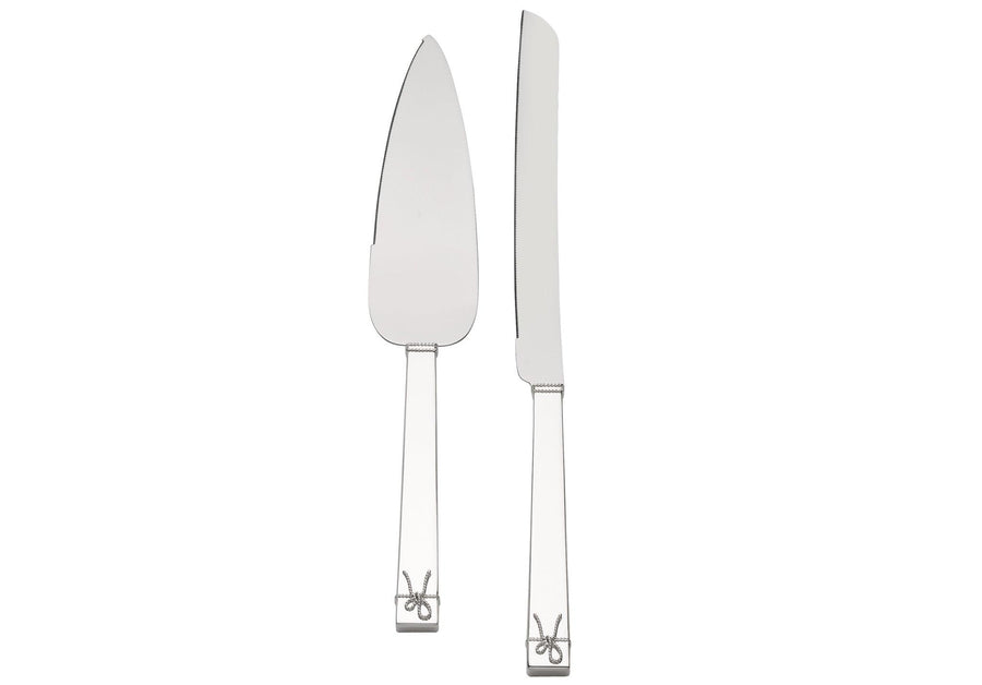 Wedgwood Vera Wang Love Knots Cake Knife and Trowel Set - Millys Store